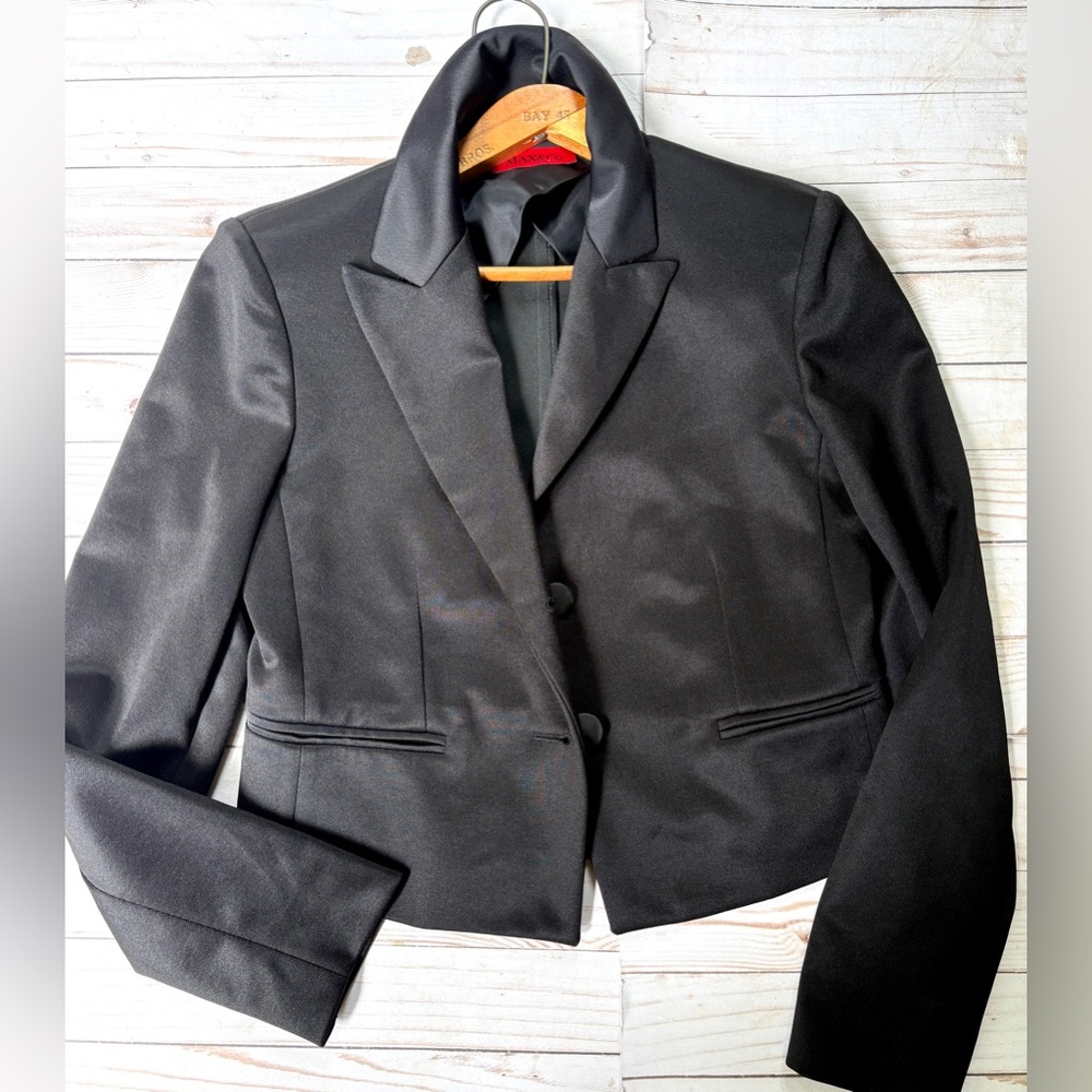 Max & Co womens tuxedo style blazer